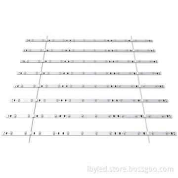 Matrix led rigid bar for light box